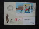 Ungarn 1988 Eiskunstlauf WM Budapest Block Mi 195A  FDC - Patinage Artistique