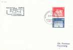 SWITZERLAND 1971  HORSES  POSTMARK - Hippisme