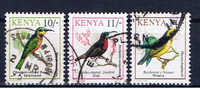 EAK+ Kenia 1993 Mi 580-82 Vögel - Kenia (1963-...)