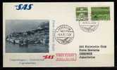 Première Liaison Aerienne Copenhagen - Dubrovnik Le 02/04/1965 , SAS - Airmail