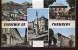 CHAMBERY...5 VUES...CPSM........ECRITE.....‹(•¿•)› - Chambery