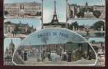 AMITIES DE PARIS......CPSM.....ECRITE.....‹(•¿•)› - Multi-vues, Vues Panoramiques