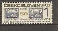 Cecoslovacchia - Serie Completa Nuova: Cinquantenario Dei Francobolli Cecoslovacchi - 1968 - Nuovi