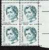 US Scott 1857 - Plate Block Of 4 - Plate No 2 - Rachel Carson 17 Cent - Mint Never Hinged - Numero Di Lastre