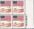 US Scott 1890 - Zip Block Of 4 - Flag And Anthem 18 Cent - Mint Never Hinged - Blocchi & Foglietti