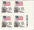 US Scott 1894 - Zip Block Of 4 - Flag Over Court 20 Cent - Mint Never Hinged - Blocks & Sheetlets