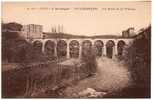 Carte Postale Ancienne Olliergues - La Dore Et Le Viaduc - Olliergues