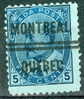 1903 5 Cent  King Edward VII Issue Montreal Precancel #91xx - Voorafgestempeld