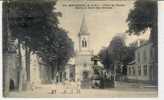 Montgeron : L´église, L'école De Garçons Et La Place En 1918 (animée). - Montgeron