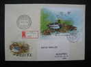 Ungarn 1988 Wildenten Block Mi 199A FDC - Canards