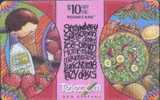 # NEW_ZEALAND NZ43S_2 Holiday - Strawberry 10 Gpt 01.98  Tres Bon Etat - Neuseeland