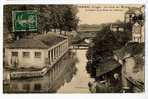 Cpa CHARMES Le Canal Des Moulins  Lavoir Et Pont Des Chevres Ph Demangel - - Charmes