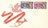 UNITED KINGDOM FDC MICHEL 341/42 EUROPA 1960 - 1960