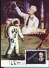 Space Mission Rocket Cosmos,Hermann Oberth,Maximum Card,1989 Medias-Romania. - Europe
