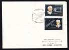 Space Mission Rocket Cosmos,Hermann Oberth,obliteration 1983,envelope Blanc Romania. - Europa