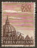 VATICANO - Sassone Posta Aerea # 22 - (o) - Airmail