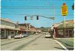 Renton WA, King County, Downtown Street Scene On C1970s Vintage Continental Chrome Postcard - Andere & Zonder Classificatie