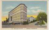 Chehalis WA St. Helens Hotel On 1939 Vintage Curteich Linen Postcard, Lewis County Lodging - Andere & Zonder Classificatie