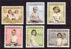 Luxembourg    1962  ~   614 / 19   .neuf X X   Serie Compl. - Neufs