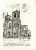 42 RIVE-de-GIER - Eglise Saint-Jean-Baptiste  - Illustration Yves Ducourtioux - Rive De Gier