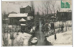 ALFORTVILLE   Le Ruisseau Des Marais (effet De Neige) - Alfortville