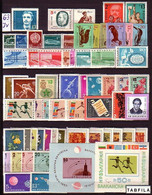 BULGARIA - 1963 - Comp. - Mi 1360/1420 (Including No 1369 B - Rare) + Bl 10,11- MNH** - Komplette Jahrgänge