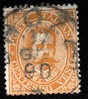 1879 REGNO 20C ARANCIO SASS 39 - Oblitérés