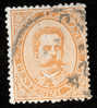 1879 REGNO 20C ARANCIO SASS 39 - Oblitérés