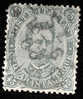 1889 REGNO 45C VERDE OLIVA SASS 46 - Afgestempeld