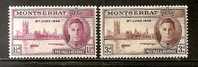 MONTSERRAT - GRANDES SERIES - VICTOIRE - 1946 Yvert # 104/105 - MINT (H) - Montserrat