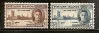 PITCAIRN - GRANDES SERIES - VICTOIRE - 1946 Yvert # 9/10 - MINT (H) - Islas De Pitcairn