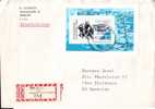 Germany 1988  - Sport D´hiver - "block ", On Registred Cover. - Hiver