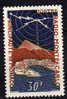 MONACO N° 378 XX Radio Monte-Carlo 30 F. Brun Et Brun Foncé  TB - Unused Stamps