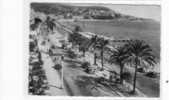 06 NICE LE MONT BORON LA PROMENADE DES ANGLAIS AUTOS 1953 - Stadsverkeer - Auto, Bus En Tram