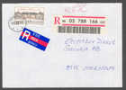 Sweden Registered Recommandéee Eilboten Deluxe Karlstad Cancel Cover 1992 Castle Schloss Övedskloster - Lettres & Documents