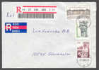 Sweden Registered Recommandéee Eilboten Deluxe Oxelösund Cancel Cover 1995 Castle Schloss Art Kunst (Cz. Slania) - Lettres & Documents