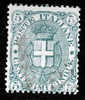 1891/1896 REGNO 5C VERDE SASS 59 - Used