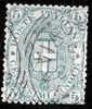 1891/1896 REGNO 5C VERDE SASS 59 - Oblitérés