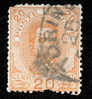 1891/1896 REGNO 20C ARANCIO SASS 61 - Usados