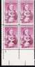 US Scott 1932 - Plate Block Of 4 Lower Left Plate No 2 - Babe Zaharias 18 Cent - Mint Never Hinged - Numero Di Lastre