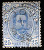 1891/1896 REGNO 25C AZZURRO SASS 62 - Usati