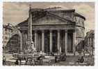 ROMA : Il Pantheon; Voiture Hippomobile / Taxis / Fiacre TRACTION CITROEN; 1957 ;belle Animation , TB - Taxi & Carrozzelle
