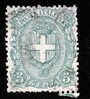 1896/1897 REGNO 5C VERDE SASS 67 - Used