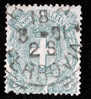 1896/1897 REGNO 5C VERDE SASS 67 - Oblitérés