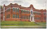 Chehalis WA, Lewis County, High School Building On C1910s/20s Vintage Postcard - Otros & Sin Clasificación