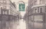 PUTEAUX  Rue Godefroy               Inondation En 1910 - Puteaux