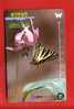 Japan Japon  Telefonkarte Phonecard - BUTTERFLY  PAPILLON  SCHMETTERLING - Vlinders