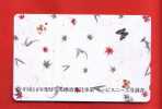 Japan Japon  Telefonkarte Phonecard - BUTTERFLY  PAPILLON  SCHMETTERLING - Papillons