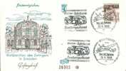 GERMANY  1968  AIRSHIPS   POSTMARK - Montgolfier