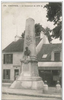 CRETEIL  Le Monument De 1870 - Creteil